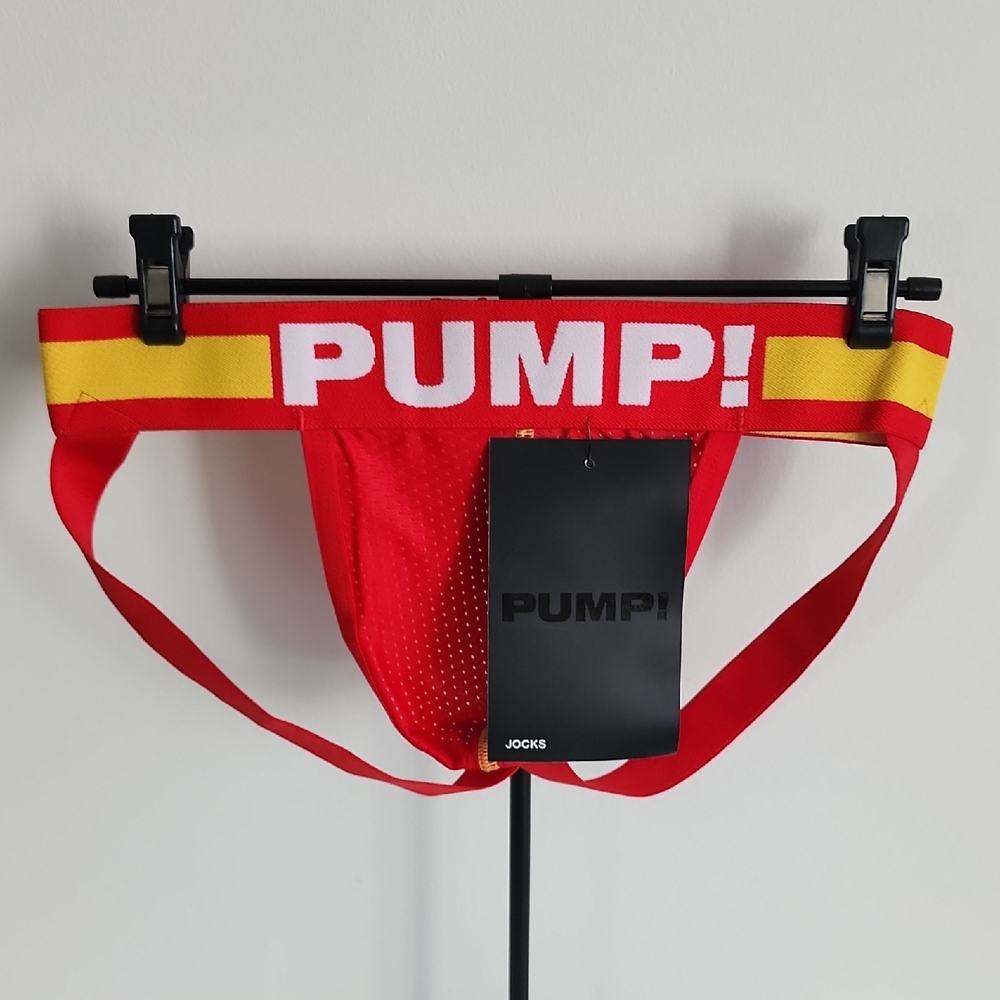 Red and Yellow Men's Briefs